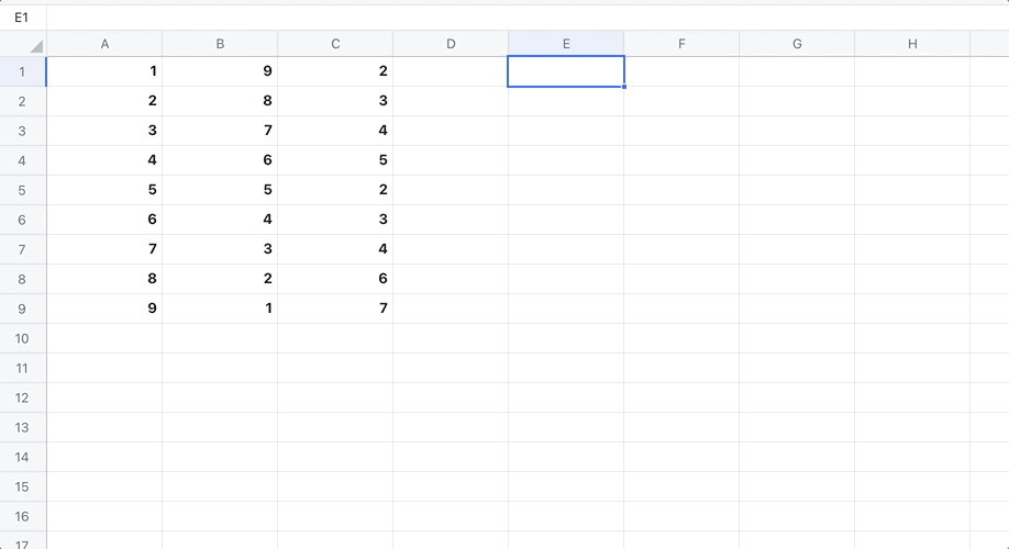 ARRAY_CONSTRAIN function for Sheets