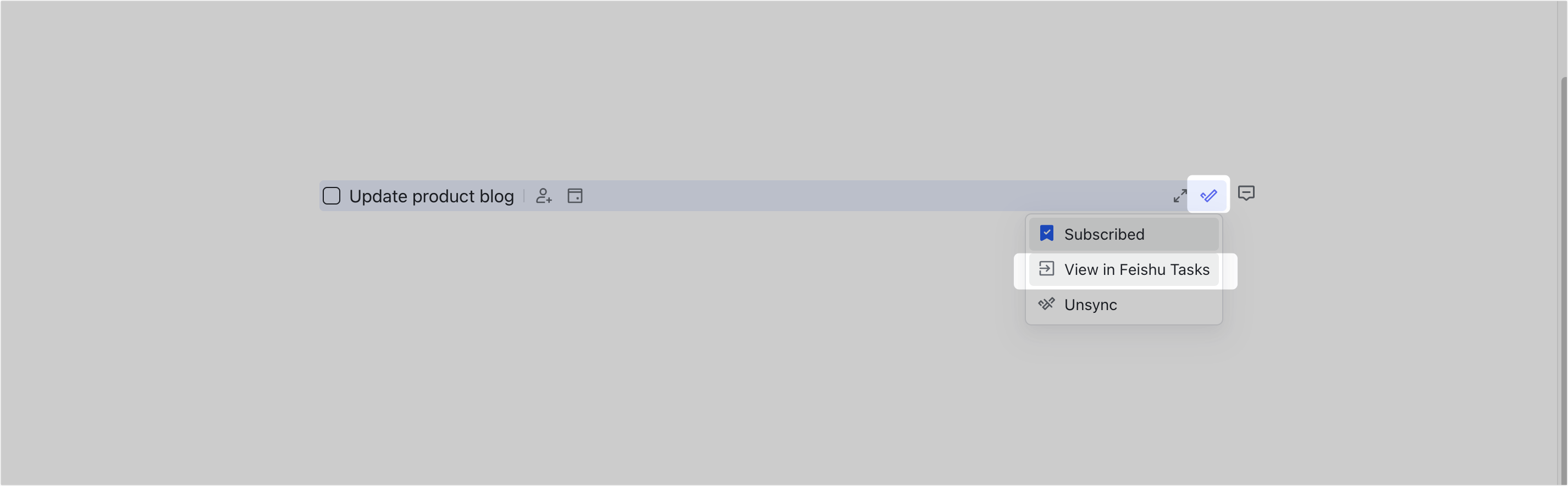 Sync Docs tasks to Tasks