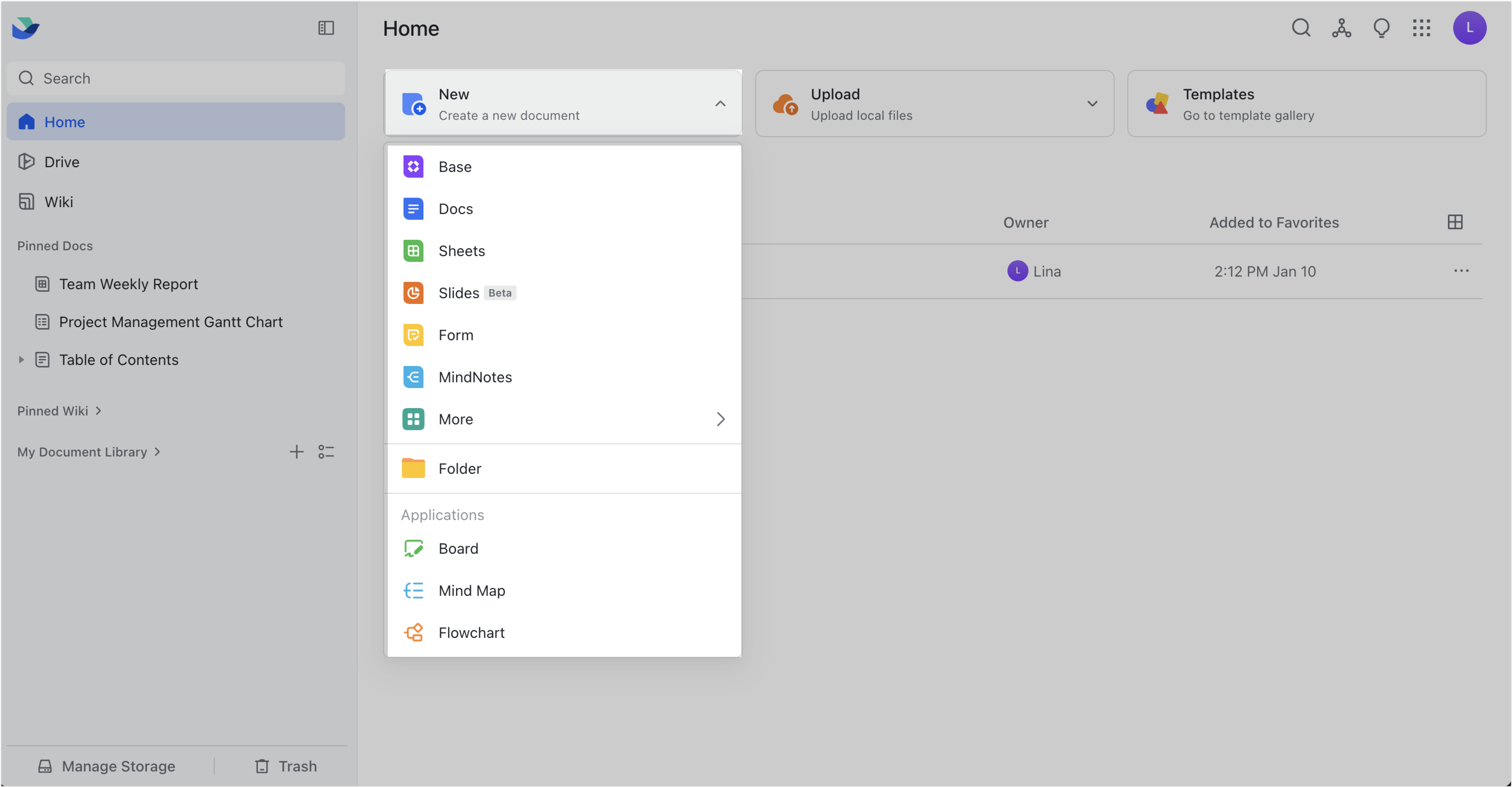 Get started with Feishu Docs (new version)