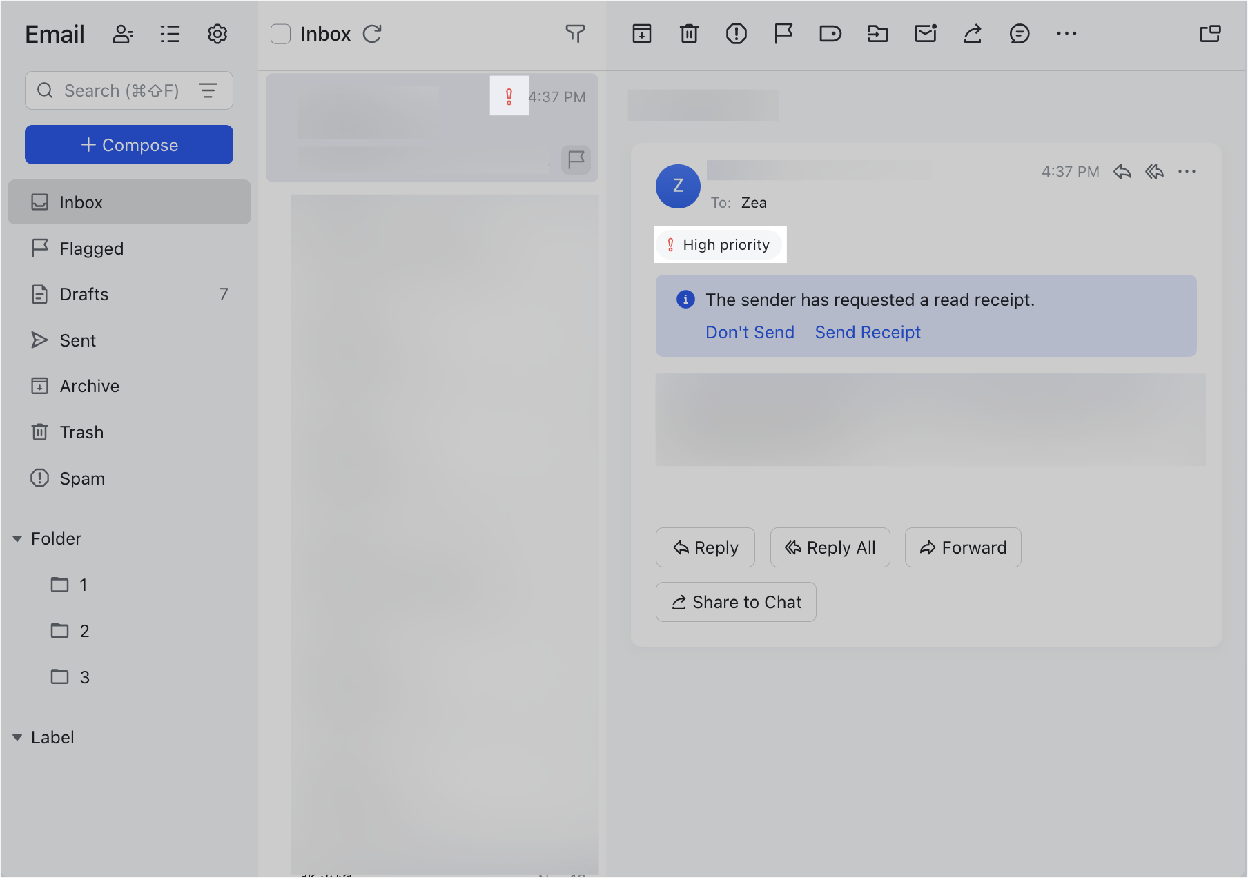 Mail updates